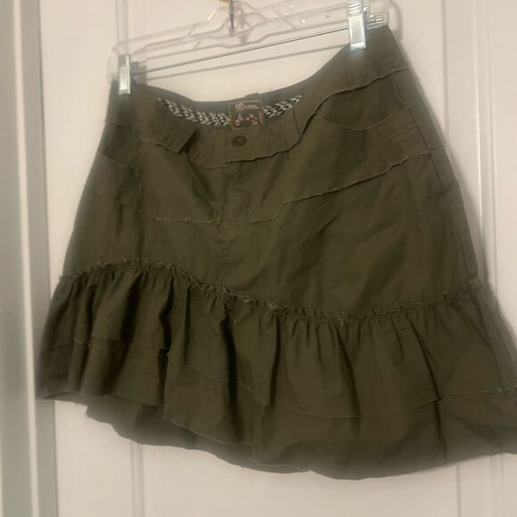 Vintage Y2K Army Green  Skirt | 7 - Picture 2 of 5